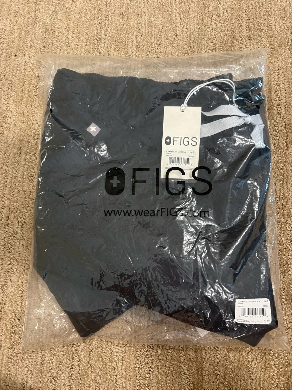 Figs Black Tansen Jogger Scrub Pants